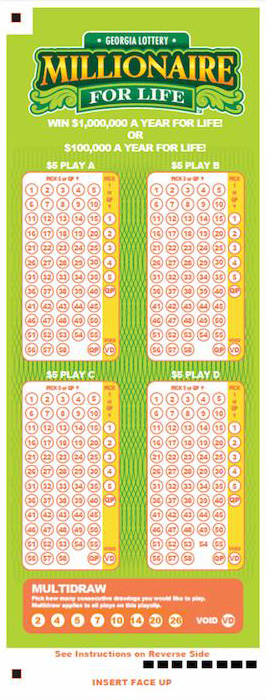 MillionaireForLife - Online Betslip